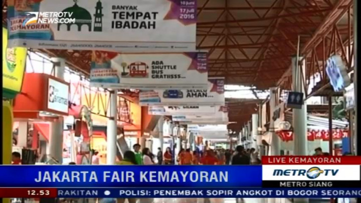 Jakarta Fair Kemayoran Tetap Buka Saat Lebaran
