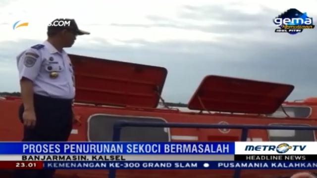 Irjen Kemenhub Inspeksi Kapal di Pelabuhan Trisakti Banjarmasin