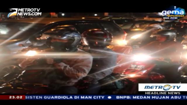 Pemudik Sepeda Motor Padati Jalur Utama Pantura