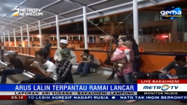 Arus Balik Diprediksi Jadi Puncak Kepadatan Penumpang di Pelabuhan Bakauheni