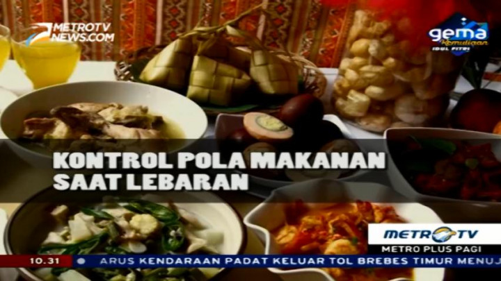 Kontrol Pola Makan Saat Lebaran