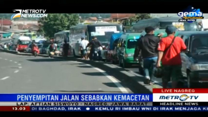 Polisi Berlakukan Sistem Satu Arah di Jalur Nagreg
