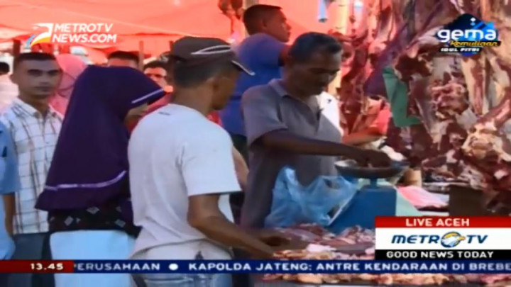 Tradisi Meugang, Cara Warga Aceh Sambut Idul Fitri