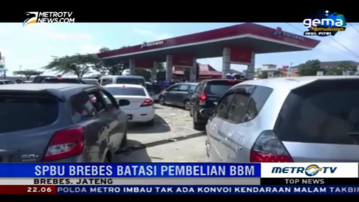 SPBU Brebes Batasi Pembelian BBM