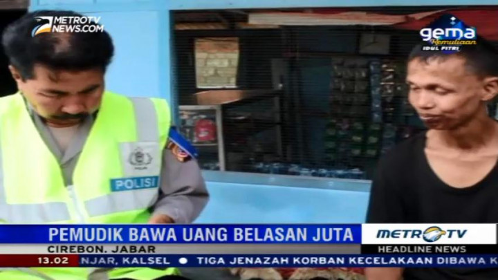 Pemudik Tak Sadarkan Diri di Jalur Pantura Cirebon