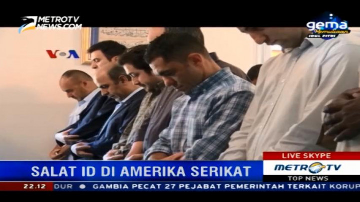 3.000 WNI Ikuti Salat Id di Amerika