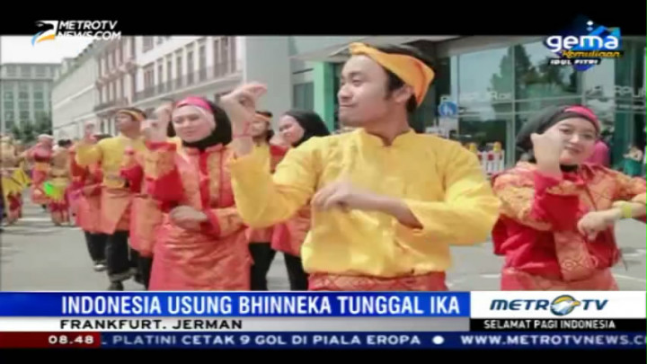 Indonesia Usung Bhinneka Tunggal Ika di Festival Budaya Frankfurt