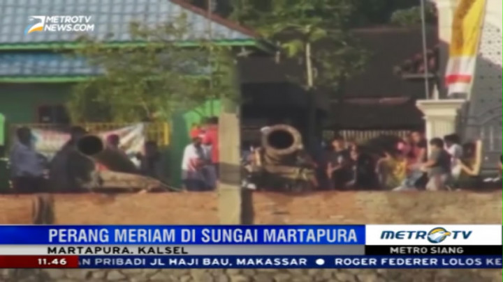 Perang Meriam, Tradisi Unik Warga Martapura Saat Lebaran