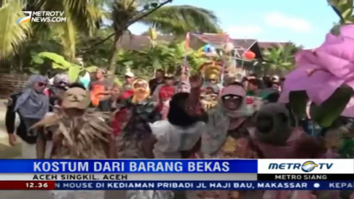 Meriahkan Lebaran, Pemuda Aceh Singkil Gelar Festival Simotu