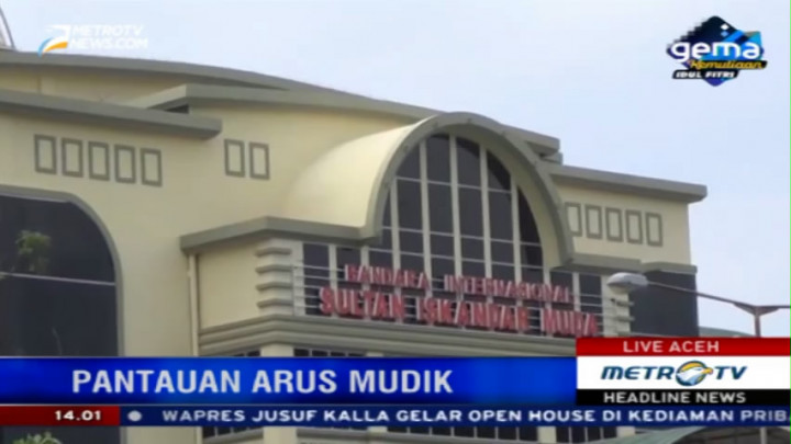 Penumpang di Bandara Sultan Iskandar Muda Melonjak 70%