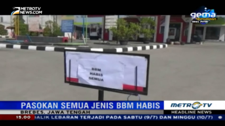 BBM Langka di Brebes