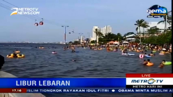 Pengunjung Ancol Diperkirakan Capai 100 Ribu Orang