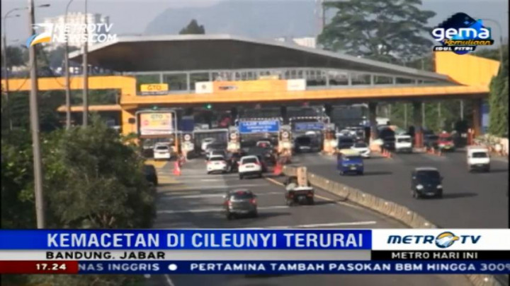 Macet di Tol Cileunyi Terurai