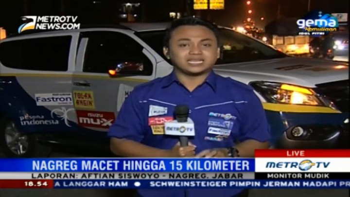 Jalur Nagreg Kembali Macet Hingga 15 Km