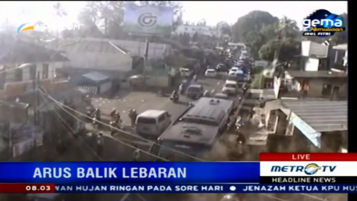 Kepadatan Arus Kendaraan Terjadi di Kawasan Bogor