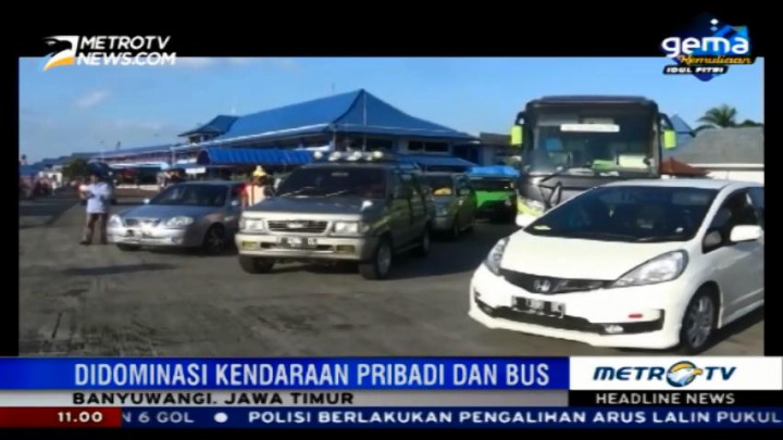 Arus Balik, Pelabuhan Ketapang Siapkan 25 Kapal