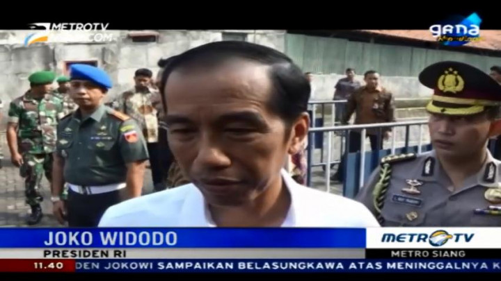 Jokowi Sampaikan Belasungkawa Atas Meninggalnya Husni Kamil Manik