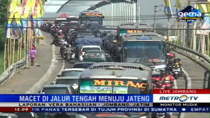 Jalur Tengah Menuju Jateng Macet