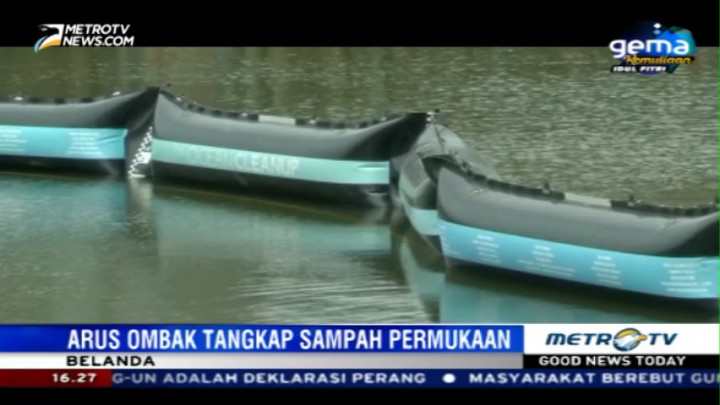 Teknologi Penyaring Sampah di Lautan