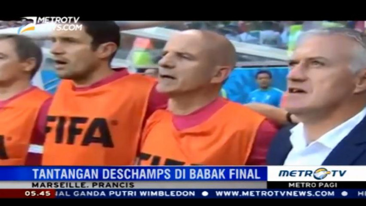 Deschamps di Ambang Rekor