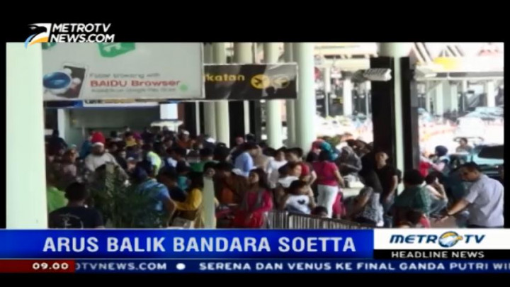 Kepadatan Terjadi di Terminal 1 Bandara Soetta