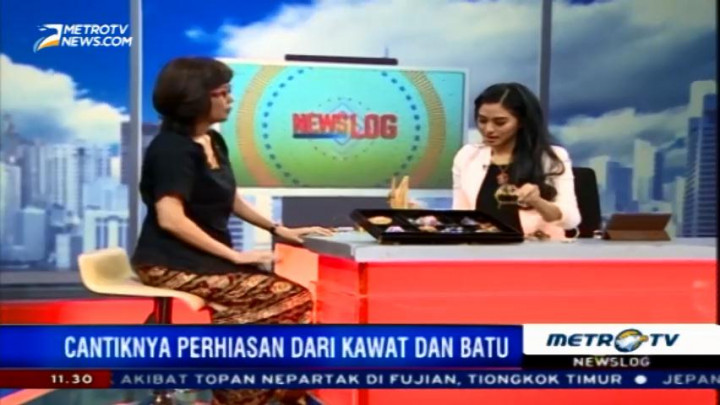 Kreasi Perhiasan dari Kawat dan Batu (1)