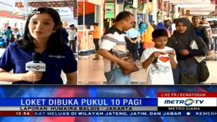 Jakarta Fair Dipadati Ribuan Pengunjung