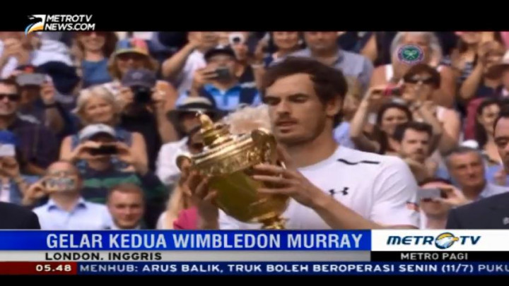 Andy Murray Juara Wimbledon 2016