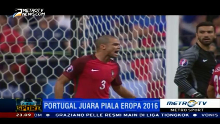 Pepe Pemain Terbaik Final Piala Eropa 2016