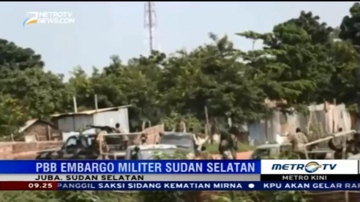 PBB akan Batasi Militer Sudan Selatan
