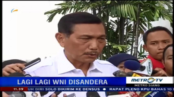 Menko Luhut: Operasi Militer Bebaskan Sandera Masih Dikesampingkan