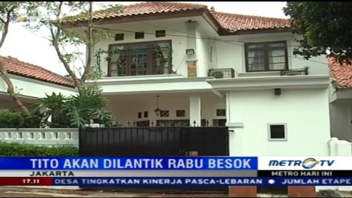Jelang Pelantikan, Rumah Tito Karnavian Kosong