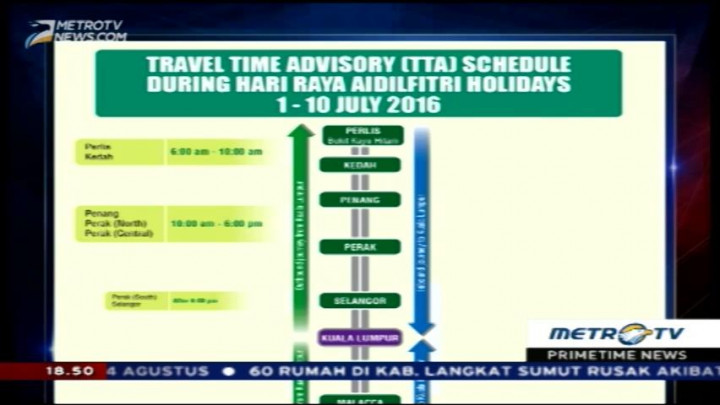 Begini Cara Malaysia Atur Arus Mudik dan Arus Balik Lebaran