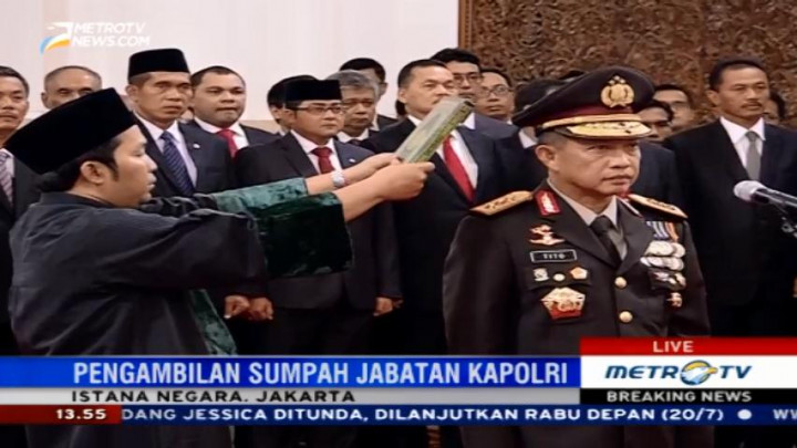 Tito Karnavian Resmi Jabat Kapolri