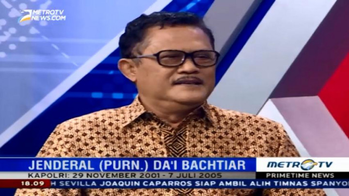 Kata Da'i Bachtiar Soal Pengangkatan Tito Karnavian sebagai Kapolri