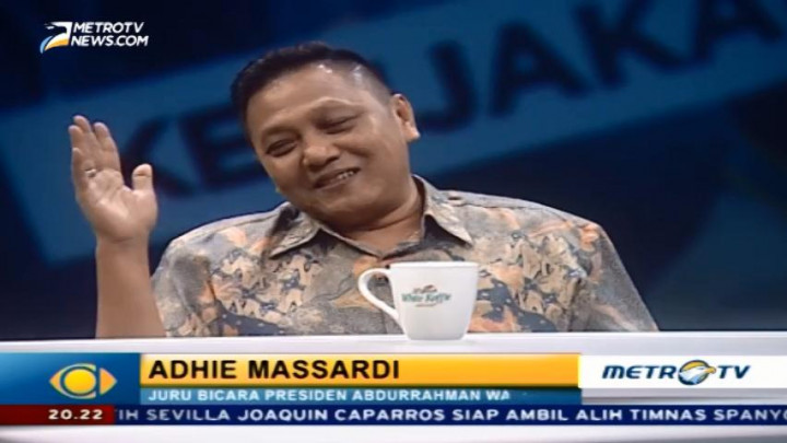 Adhie Massardi Tak Pernah Bertemu Gus Dur Sebelum Diangkat Jadi Jubir