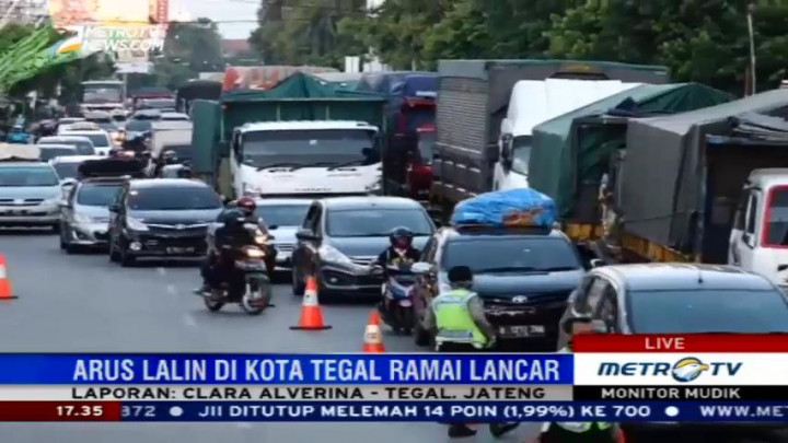 Arus Balik di Simpang Maya Tegal Padat