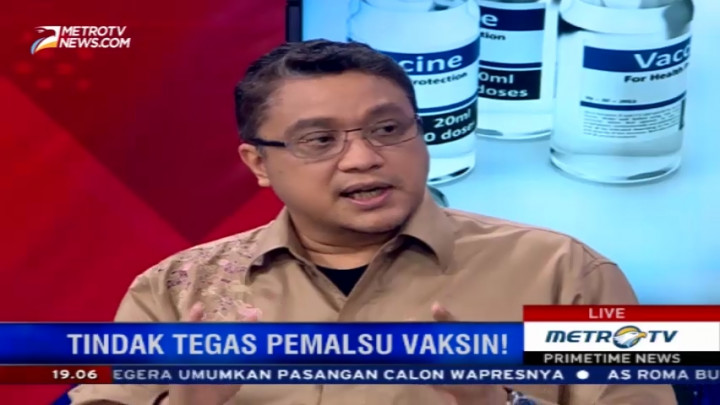 IDAI Usulkan Uji Sampling di Daerah Terdampak Vaksin Palsu