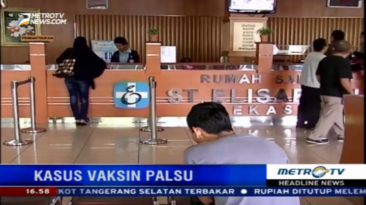 Belasan Orangtua Korban Vaksin Palsu Datangi RS Elisabeth Bekasi