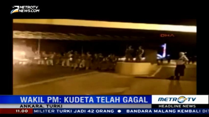 Kudeta Gagal, Sejumlah Tentara Turki Ditangkap