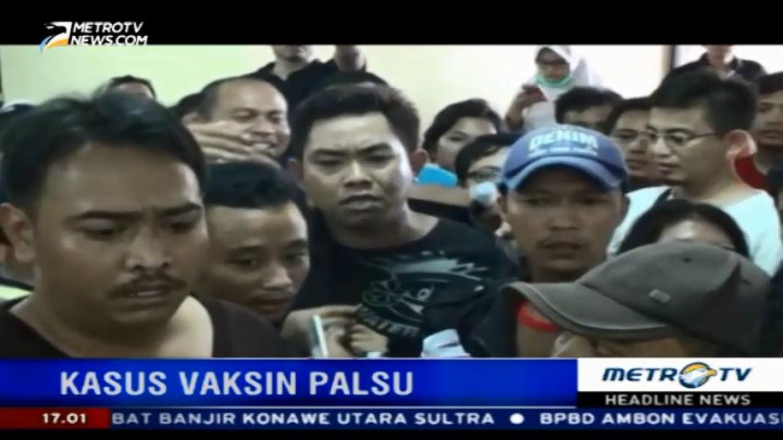 Orang Tua Korban Vaksin Palsu Ricuh di RSIA Sayang Bunda