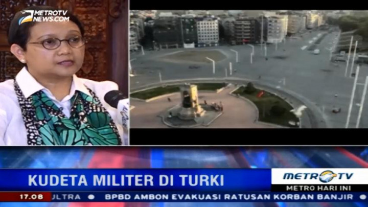 Menlu Imbau WNI di Turki Tak Keluar Rumah