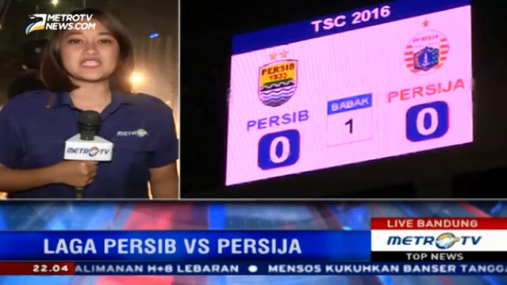 Skor Akhir Persib vs Persija 0-0