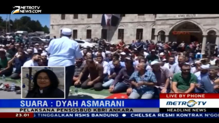 Kondisi Kota Ankara Sudah Kondusif