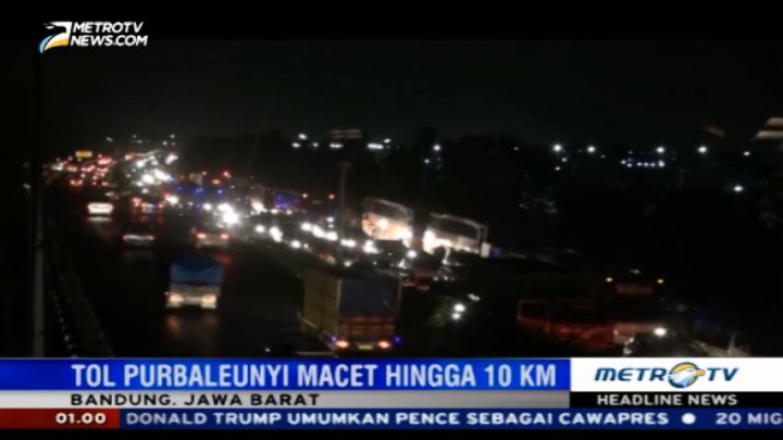 Pascalaga Persib vs Persija Tol Purbaleunyi Macet