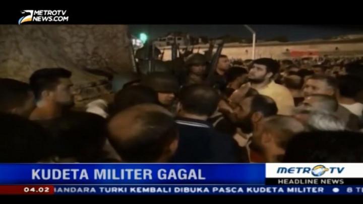 Kudeta Militer Gagal, Puluhan Prajurit Ditahan Polisi