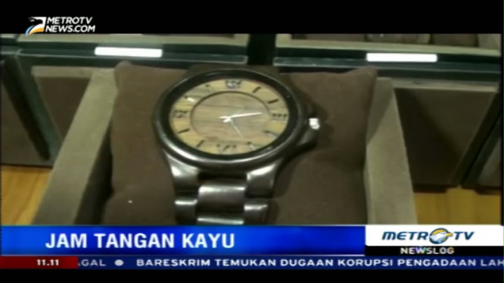 Menyulap Limbah Kayu Menjadi Jam Tangan