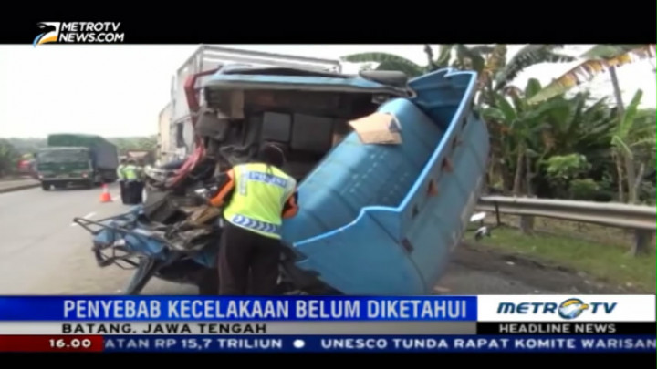 Penyebab Kecelakaan Bus di Batang Belum Diketahui