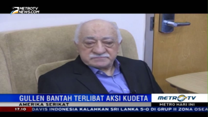 Gulen Bantah Terlibat Aksi Kudeta Turki