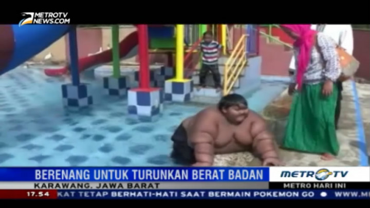 Berat Badan Arya Permana Berhasil Turun 4 Kg